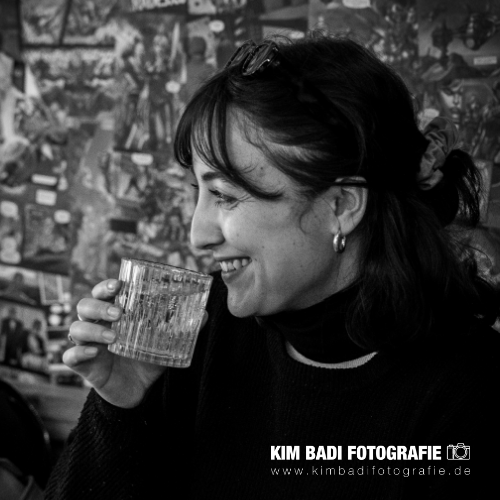 Kim Badi - Portraitfotografie - schwarz weiß - Nummer 02