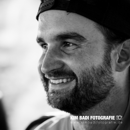 Kim Badi - Portraitfotografie - schwarz weiß