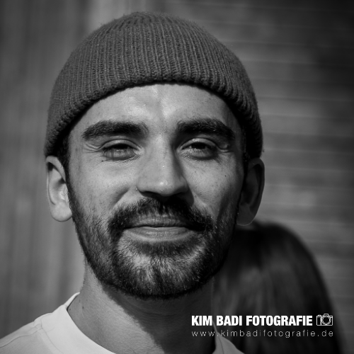 Kim Badi - Portraitfotografie - schwarz weiß - Nummer 03